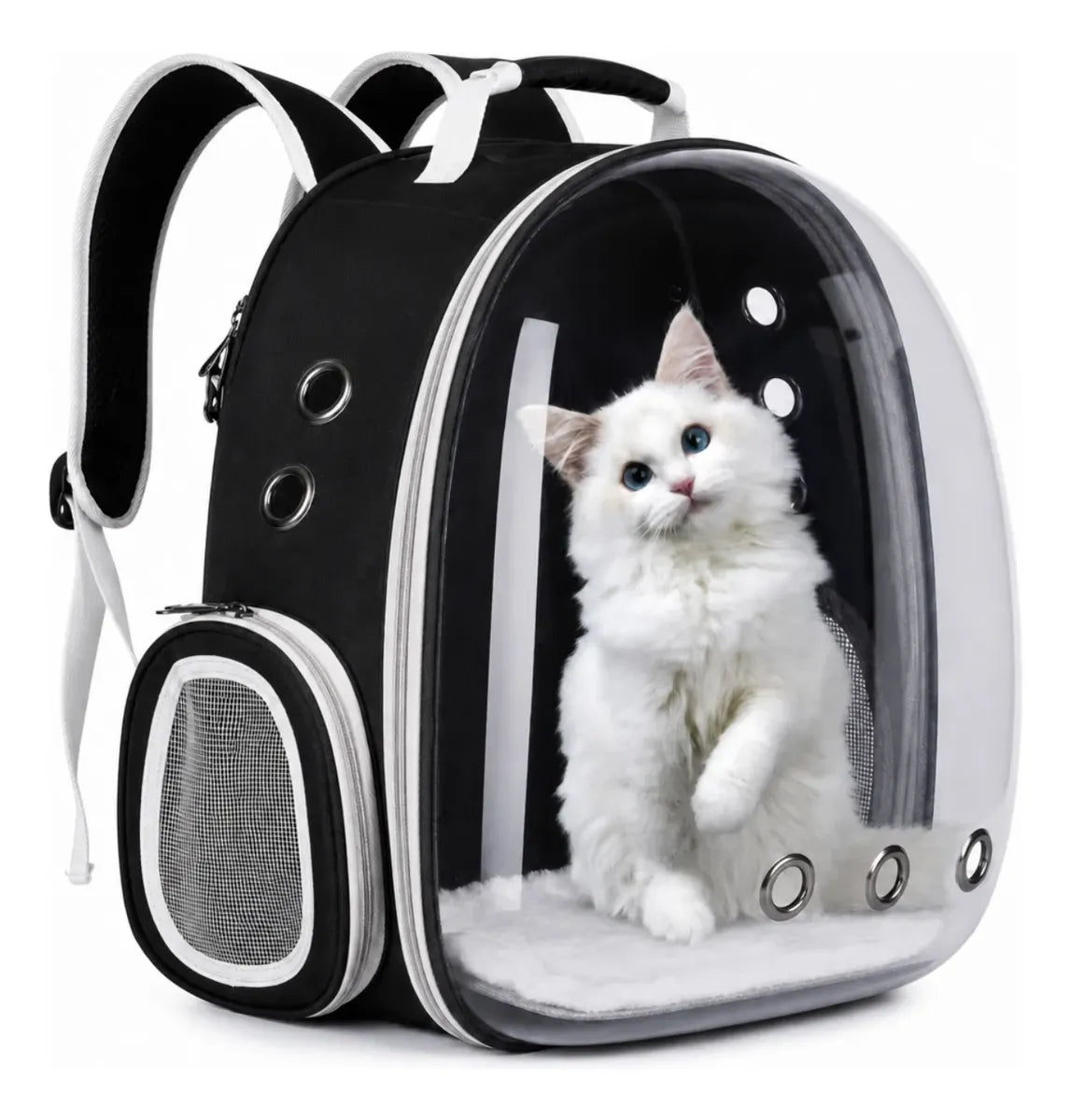Maleta Morral Mascotas Burbuja Orificios